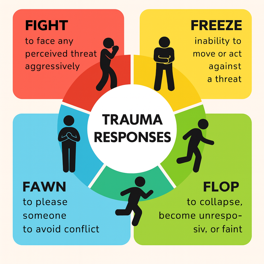 THE FIGHT FLIGHT FREEZE FAWN HANDOUTS