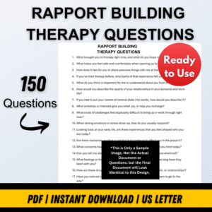 RAPPORT BUILDING QUESTIONS