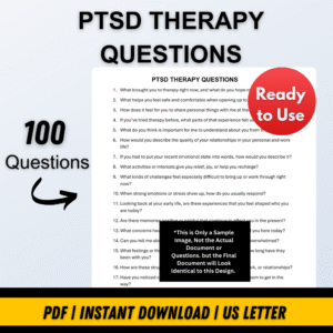 POST-TRAUMATIC STRESS DISORDER THERAPY QUESTIONS