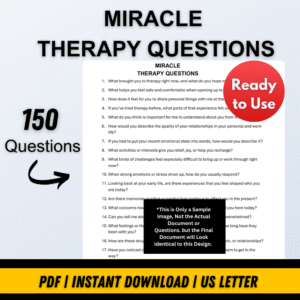 MIRACLE THERAPY QUESTIONS