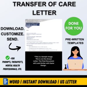 TRANSFER OF CARE LETTER