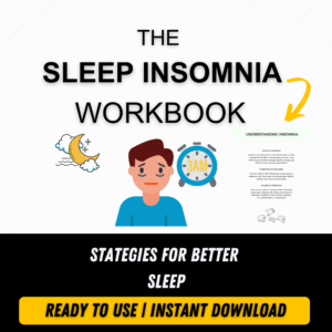 INSOMNIA RELIEF WORKBOOK: STRATEGIES FOR BETTER SLEEP