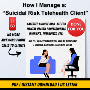 SafeStep Suicidal Toolkit | Take the Guesswork Out of Managing Self Harm Clients in Telehealth Settings
